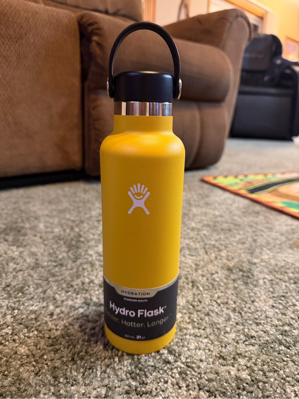 Brand new yellow hydroflask